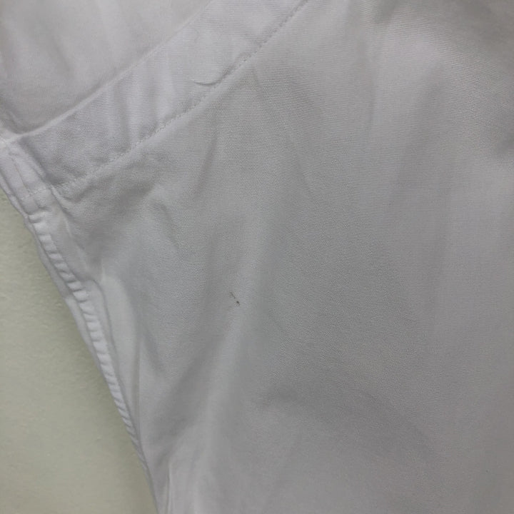 Ralph Lauren Classic Fit Long Sleeve Button Down Shirt Men's XL cotton white type Vintage Second Hand