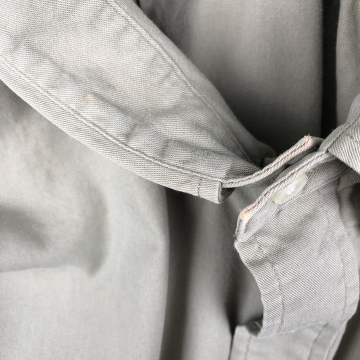 Ralph Lauren BLAKE long sleeve button down shirt, men's size L cotton Beige type Vintage Second Hand