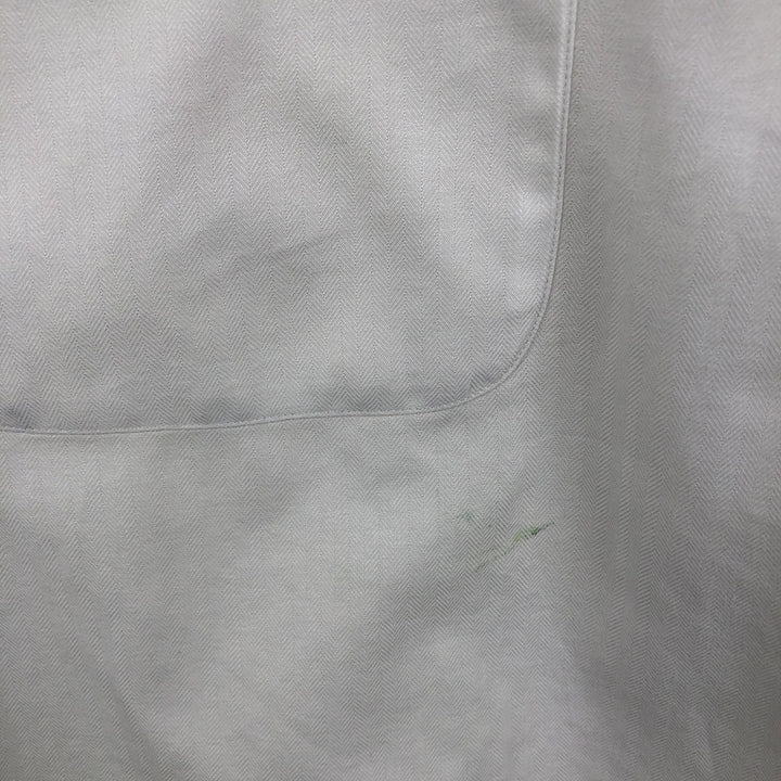 Ralph Lauren POLO by Ralph Lauren ANDREW long sleeve cotton shirt, men's size L cotton white type Vintage Second Hand