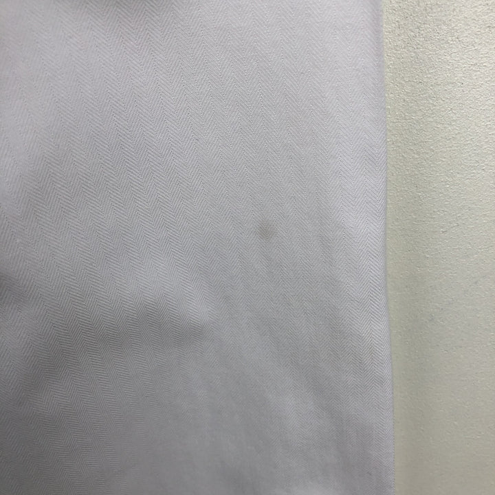 Ralph Lauren POLO by Ralph Lauren ANDREW long sleeve cotton shirt, men's size L cotton white type Vintage Second Hand