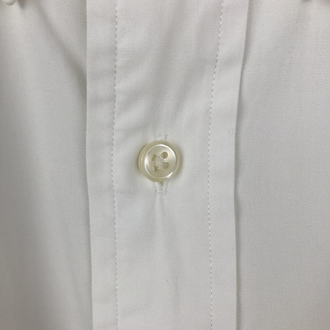 Ralph Lauren BLAKE long sleeve button down shirt, men's XL size cotton white type Vintage Second Hand