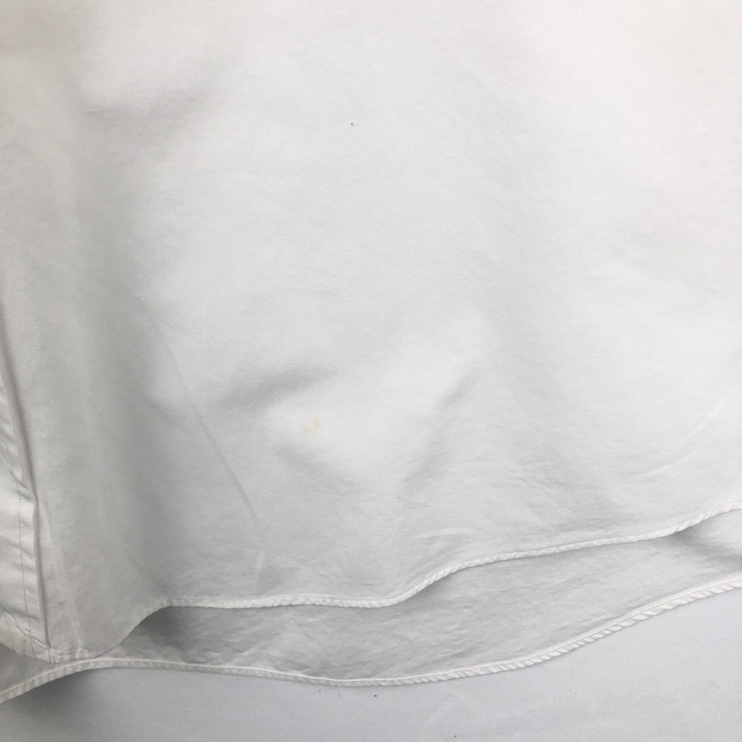 Ralph Lauren BLAKE long sleeve button down shirt, men's XL size cotton white type Vintage Second Hand