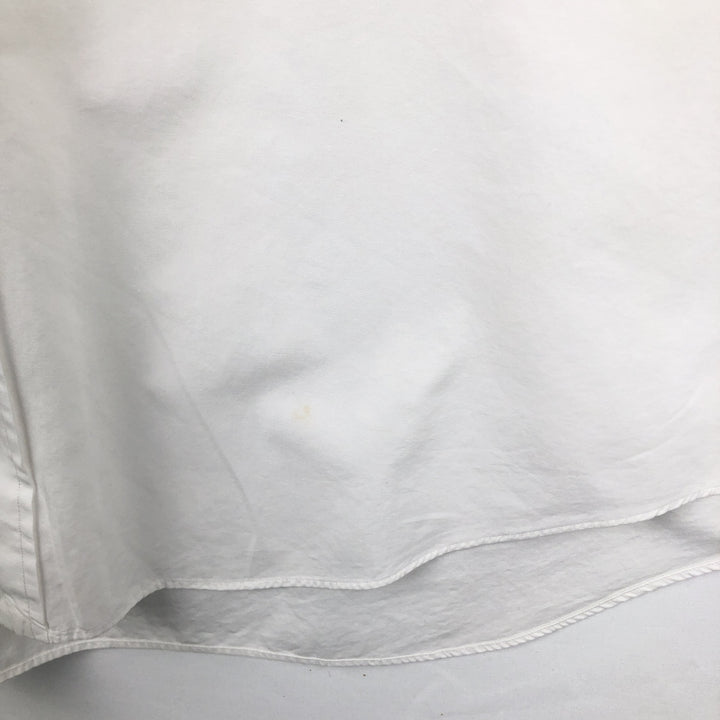 Ralph Lauren BLAKE long sleeve button down shirt, men's XL size cotton white type Vintage Second Hand