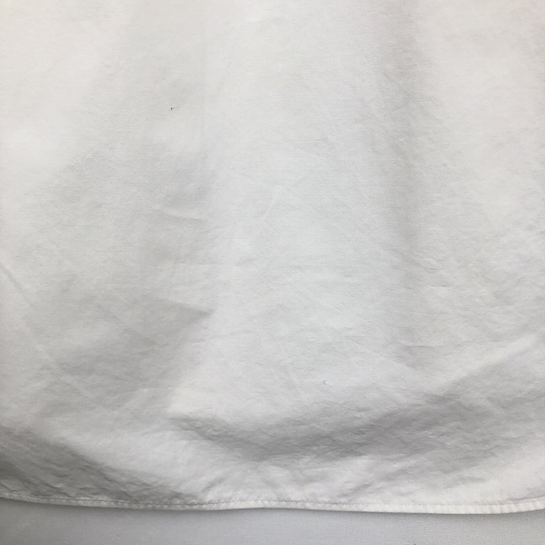 Ralph Lauren BLAKE long sleeve button down shirt, men's XL size cotton white type Vintage Second Hand