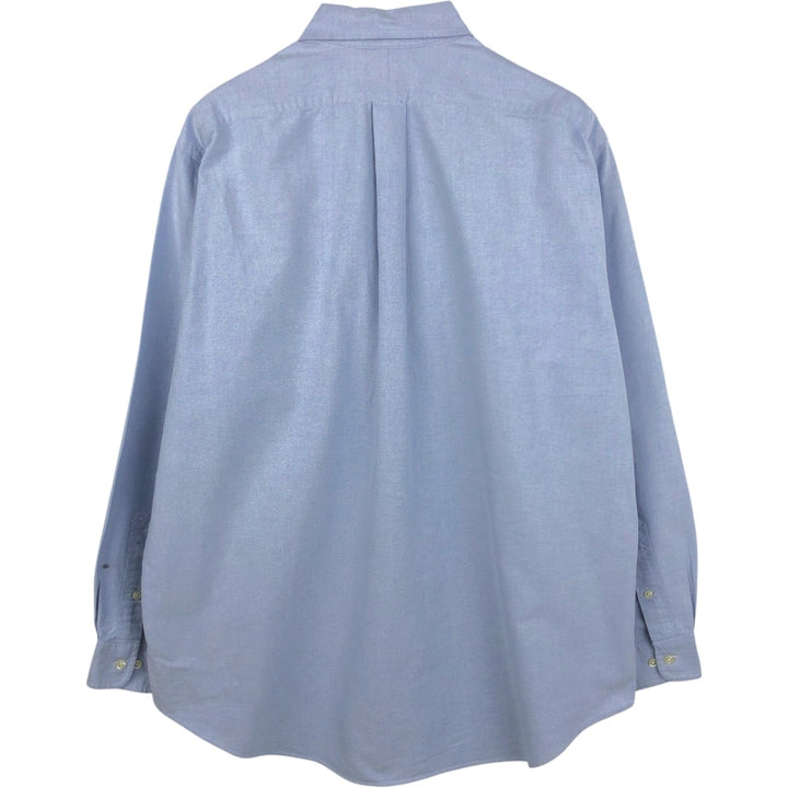 Ralph Lauren Classic Fit Long Sleeve Button Down Shirt Men's XL cotton blue type Vintage Second Hand