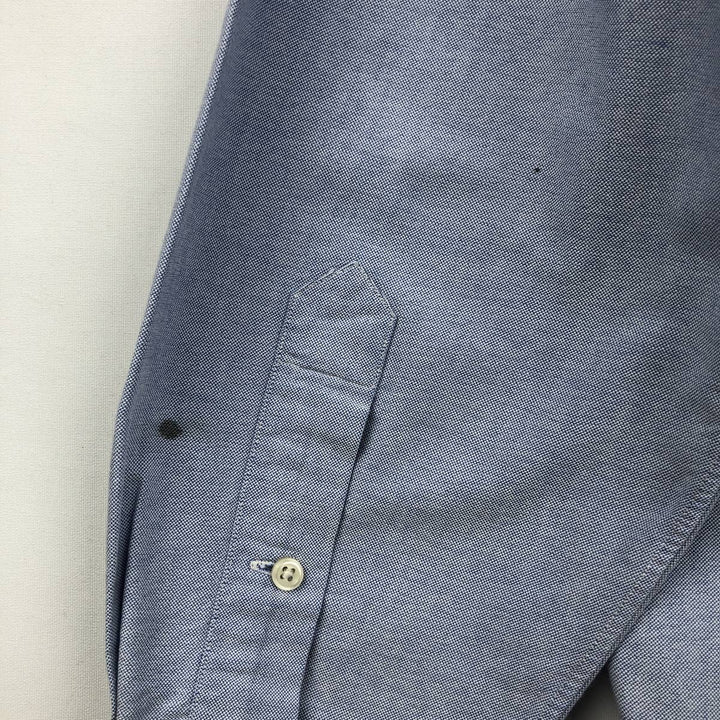 Ralph Lauren Classic Fit Long Sleeve Button Down Shirt Men's XL cotton blue type Vintage Second Hand