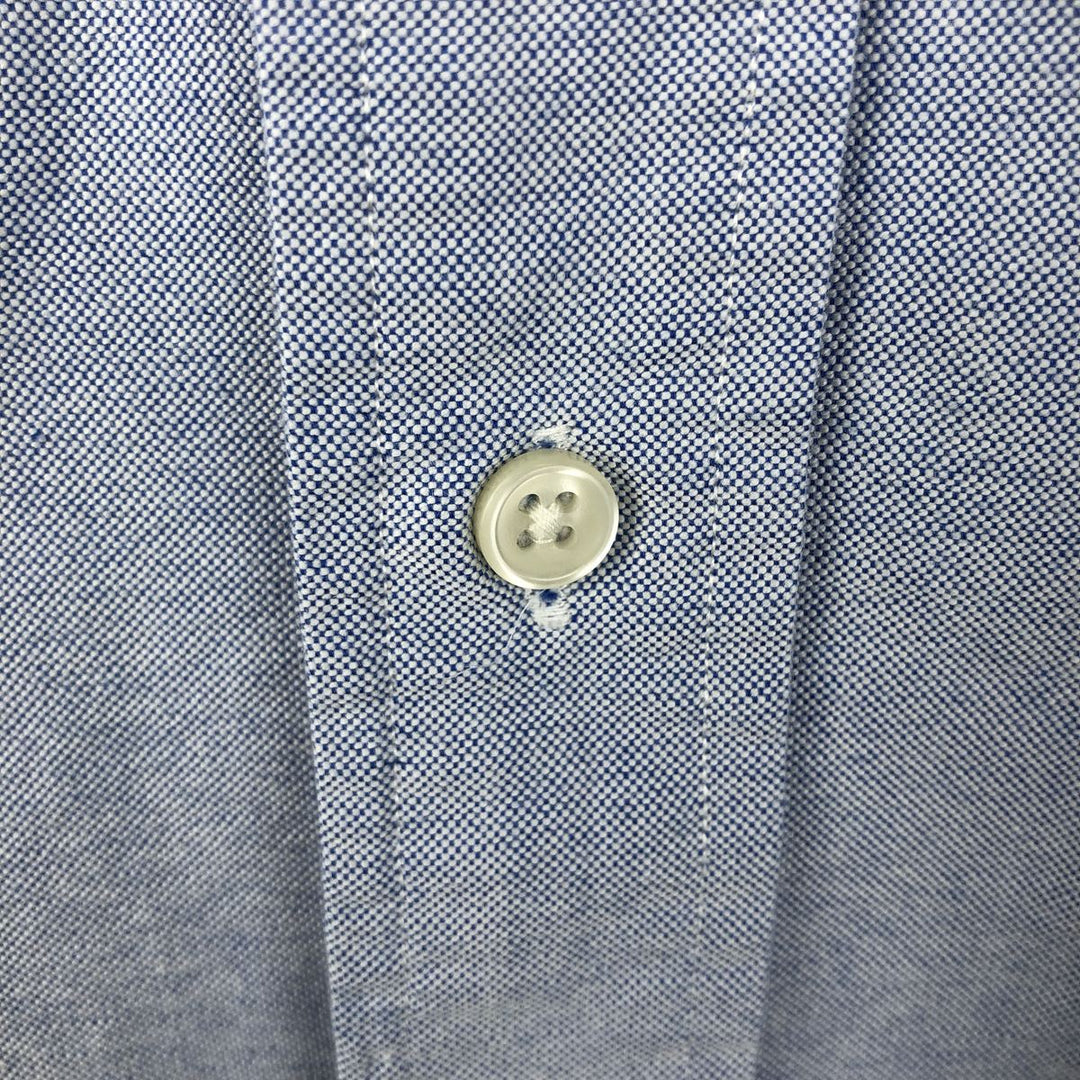 Ralph Lauren CUSTOM FIT long sleeve button down shirt, men's XL size cotton blue type Vintage Second Hand