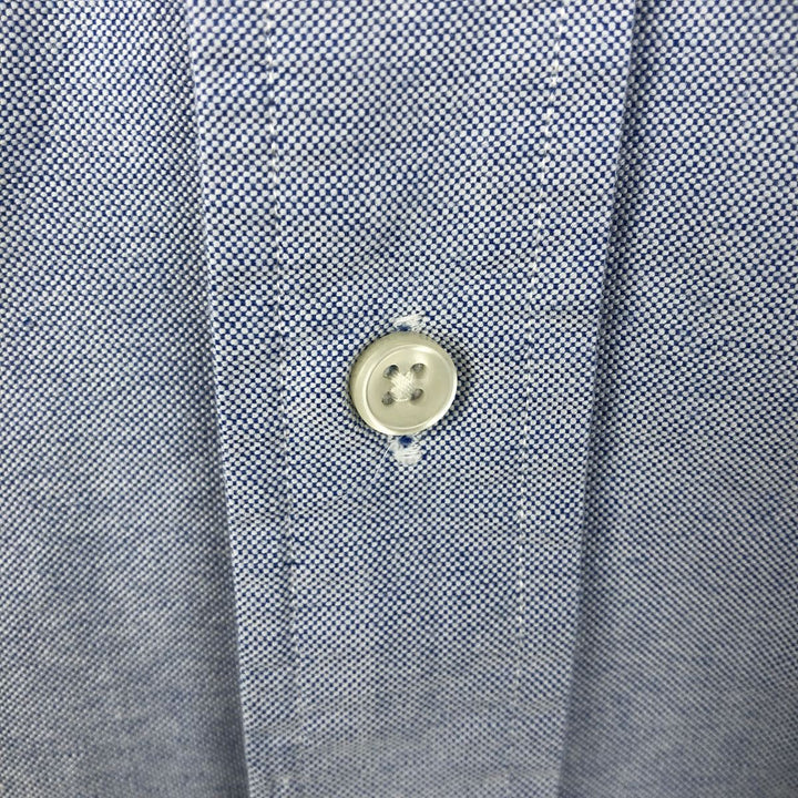 Ralph Lauren CUSTOM FIT long sleeve button down shirt, men's XL size cotton blue type Vintage Second Hand
