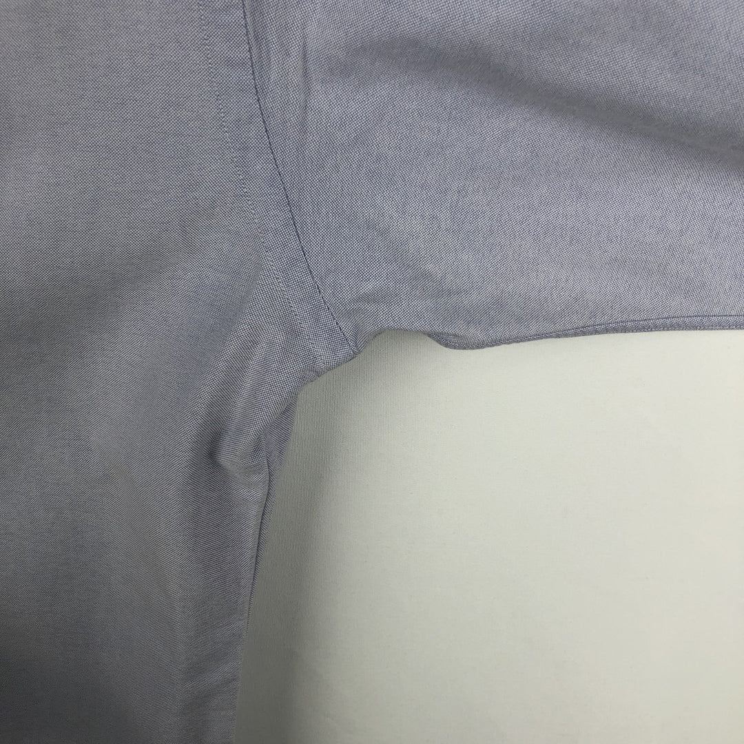 Ralph Lauren YARMOUTH long sleeve button down shirt, men's size M cotton blue type Vintage Second Hand