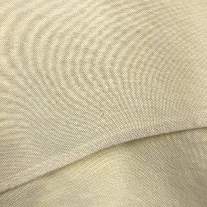 Ralph Lauren YARMOUTH long sleeve button down shirt, men's XL size cotton yellow type Vintage Second Hand