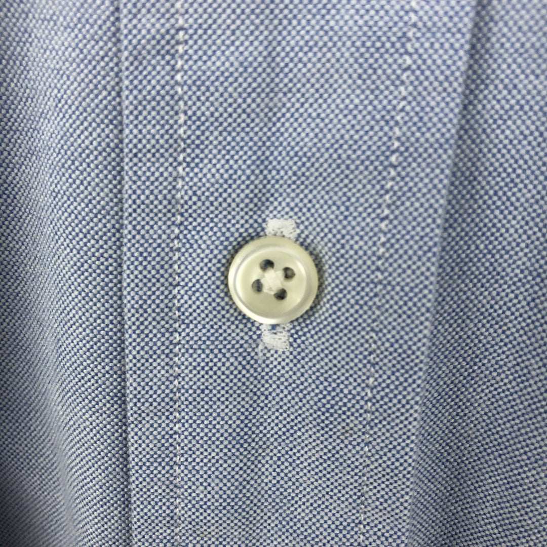 Ralph Lauren Classic Fit Long Sleeve Button Down Shirt, Men's Size L cotton blue type Vintage Second Hand