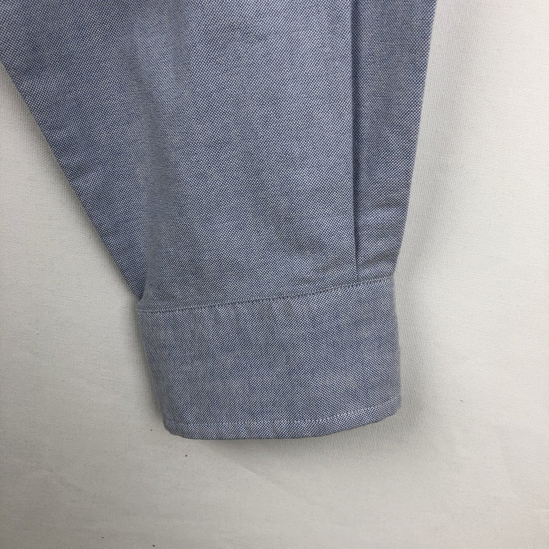 Ralph Lauren Classic Fit Long Sleeve Button Down Shirt, Men's Size L cotton blue type Vintage Second Hand