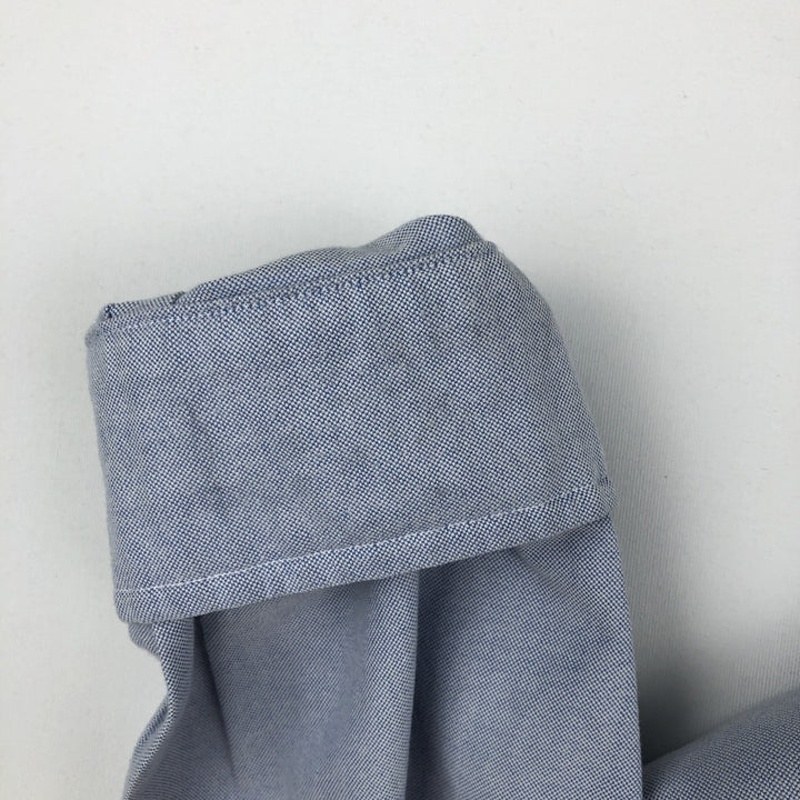 Ralph Lauren Classic Fit Long Sleeve Button Down Shirt, Men's Size L cotton blue type Vintage Second Hand