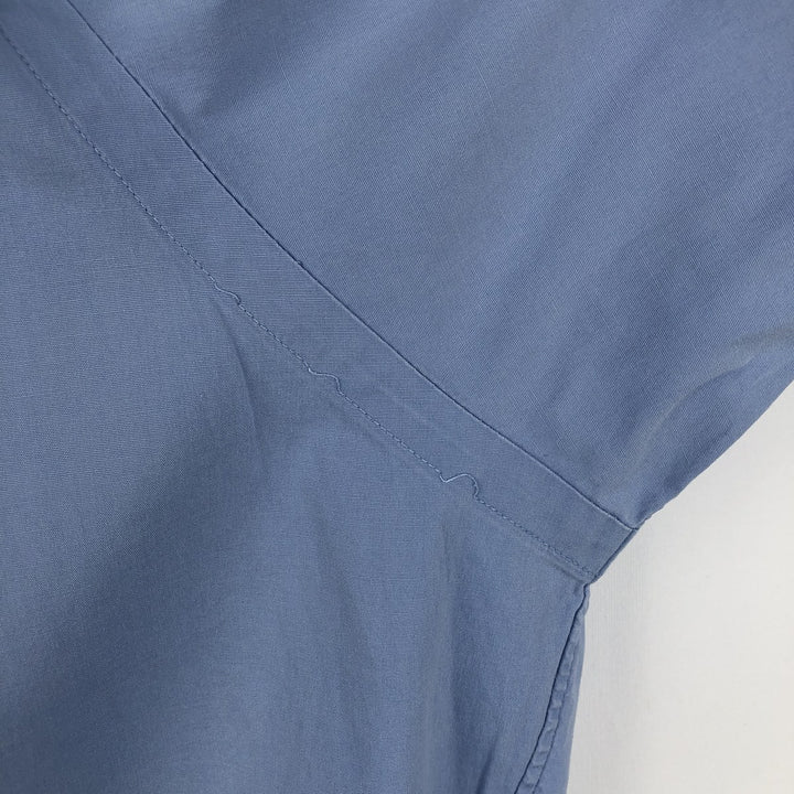 Ralph Lauren MARLOWE long-sleeved button-down shirt, men's size XL cotton Blue type light blue Vintage Second Hand