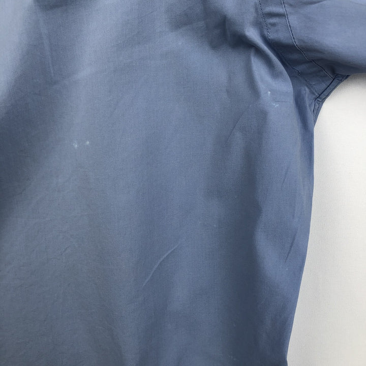 Ralph Lauren MARLOWE long-sleeved button-down shirt, men's size XL cotton Blue type light blue Vintage Second Hand