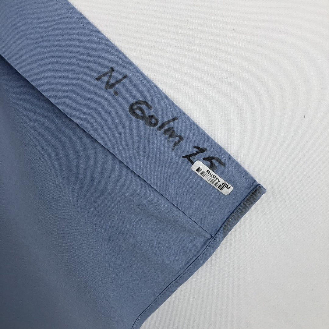 Ralph Lauren MARLOWE long-sleeved button-down shirt, men's size XL cotton Blue type light blue Vintage Second Hand