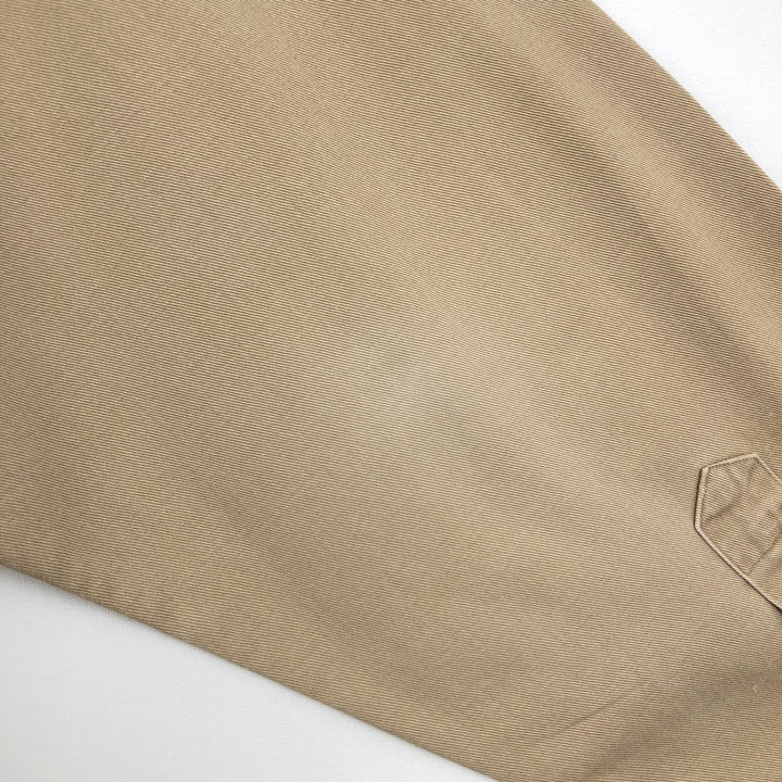 Ralph Lauren BLAIRE long sleeve button down shirt, men's size L cotton beige type brown Vintage Second Hand