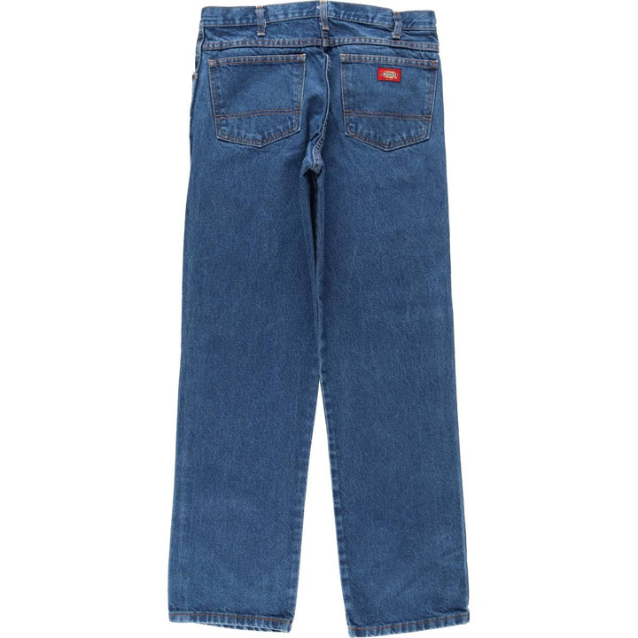 Dickies Straight Denim Pants for Men, W34 equivalent cotton blue type Vintage Second Hand
