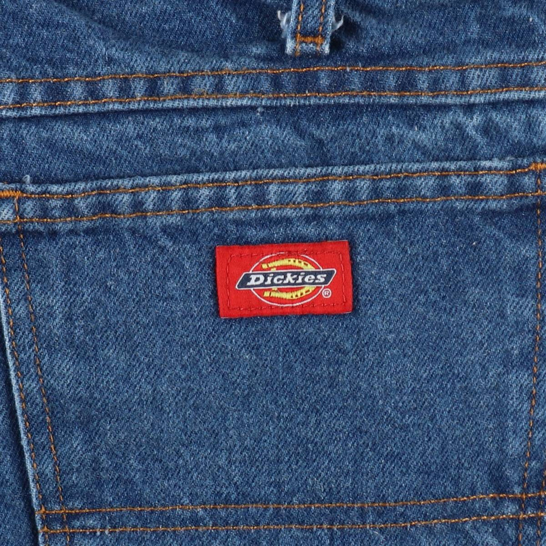Dickies Straight Denim Pants for Men, W34 equivalent cotton blue type Vintage Second Hand