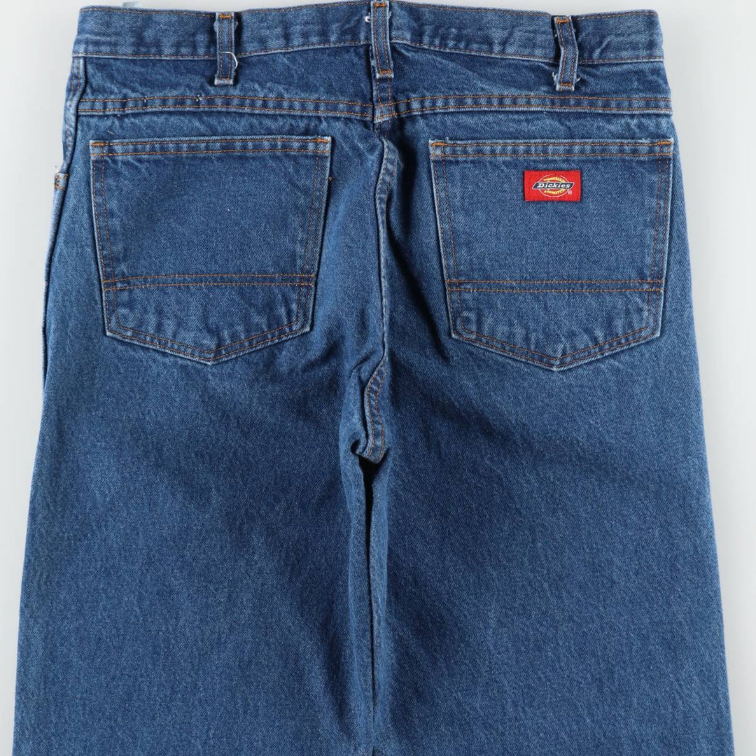 Dickies Straight Denim Pants for Men, W34 equivalent cotton blue type Vintage Second Hand