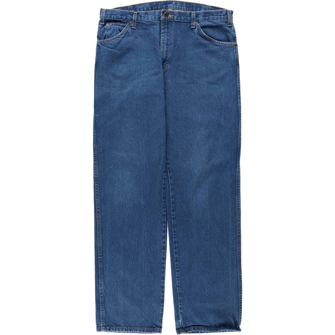 Dickies straight-leg denim pants, men's size W38 (approx.) cotton blue type Vintage Second Hand
