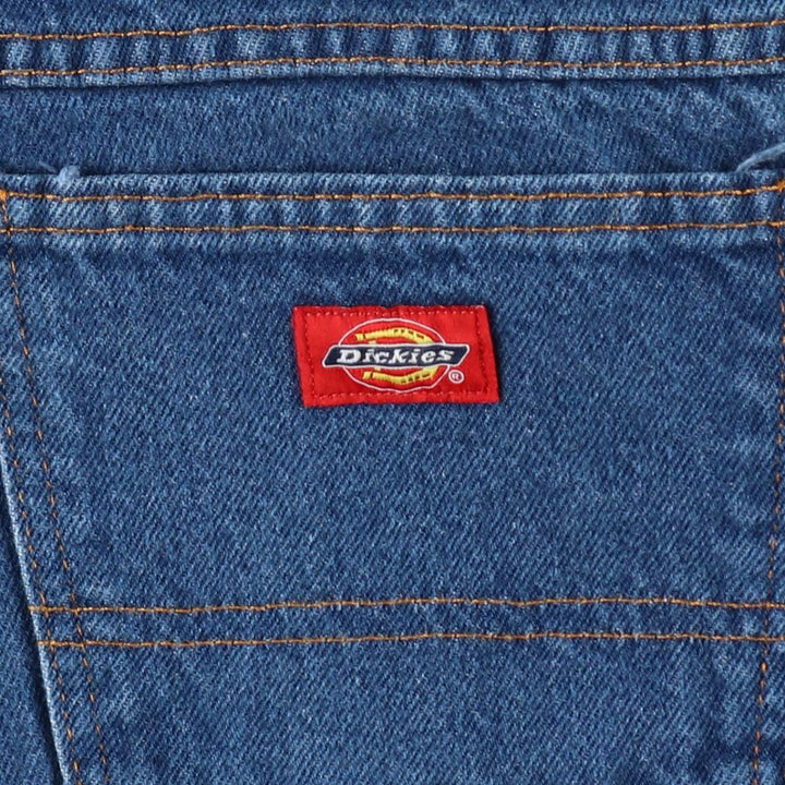 Dickies straight-leg denim pants, men's size W38 (approx.) cotton blue type Vintage Second Hand