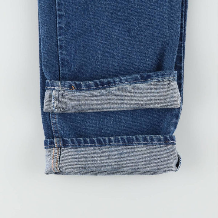 Dickies straight-leg denim pants, men's size W38 (approx.) cotton blue type Vintage Second Hand