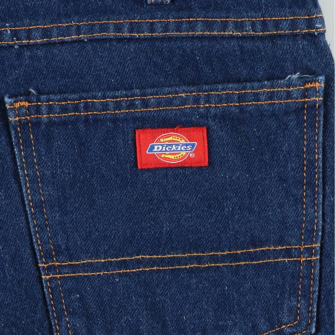 Dickies Regular Fit Straight Denim Pants, Men's, Size W35 cotton navy blue type Vintage Second Hand