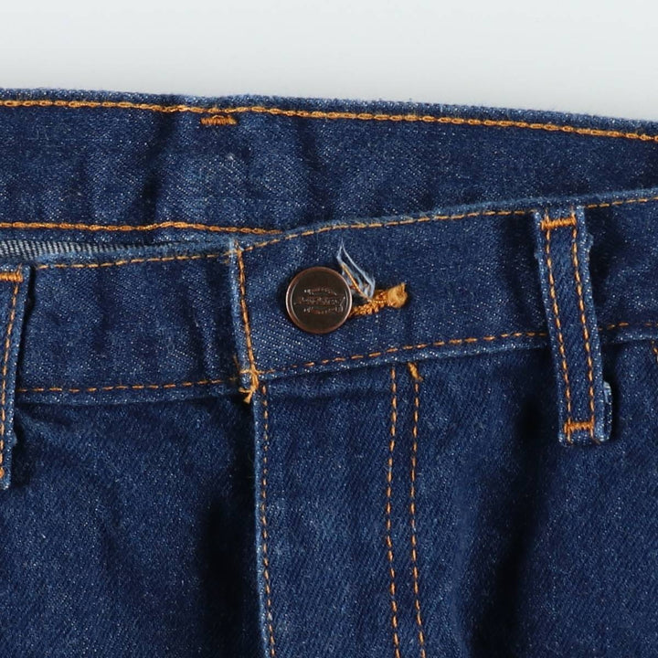 Dickies Regular Fit Straight Denim Pants, Men's, Size W35 cotton navy blue type Vintage Second Hand