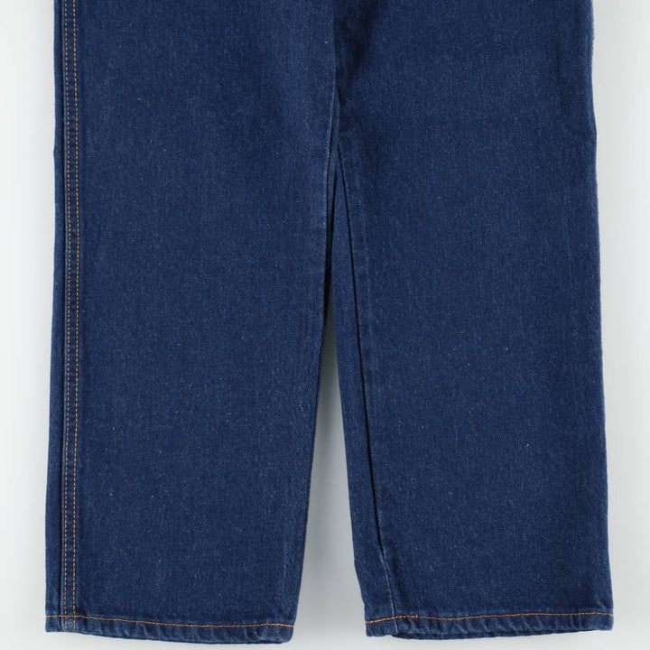 Dickies Regular Fit Straight Denim Pants, Men's, Size W35 cotton navy blue type Vintage Second Hand