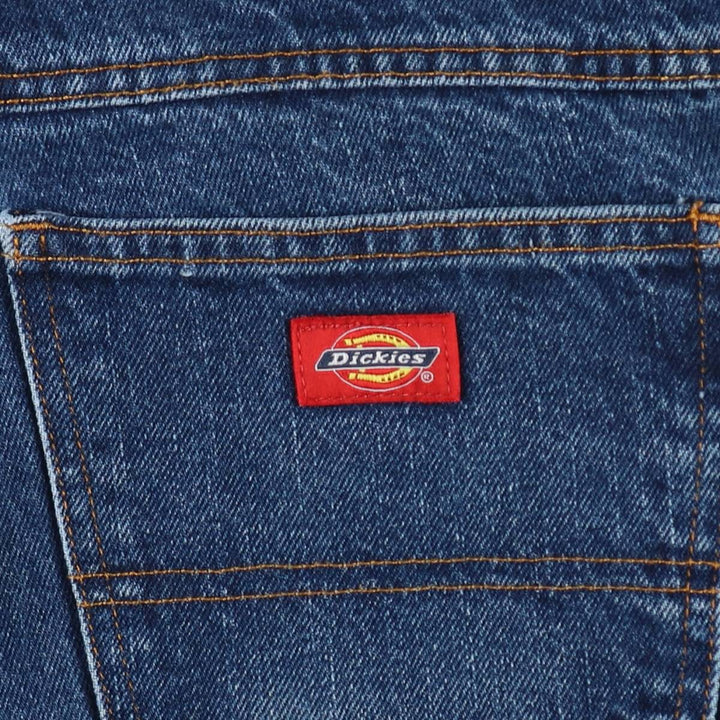 Dickies Straight Denim Pants for Men, W35 cotton navy blue type Vintage Second Hand