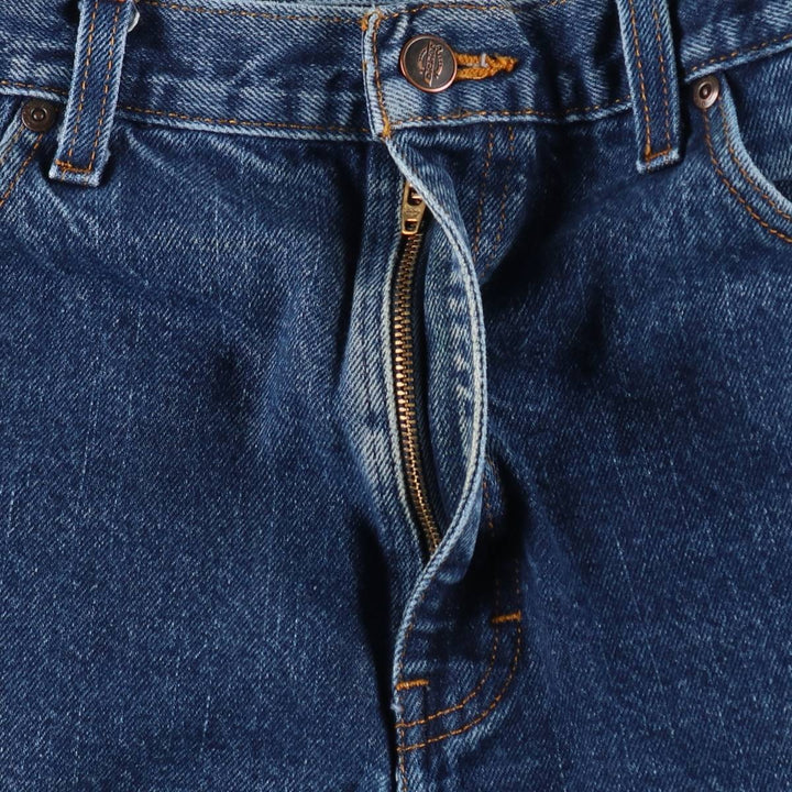 Dickies Straight Denim Pants for Men, W35 cotton navy blue type Vintage Second Hand
