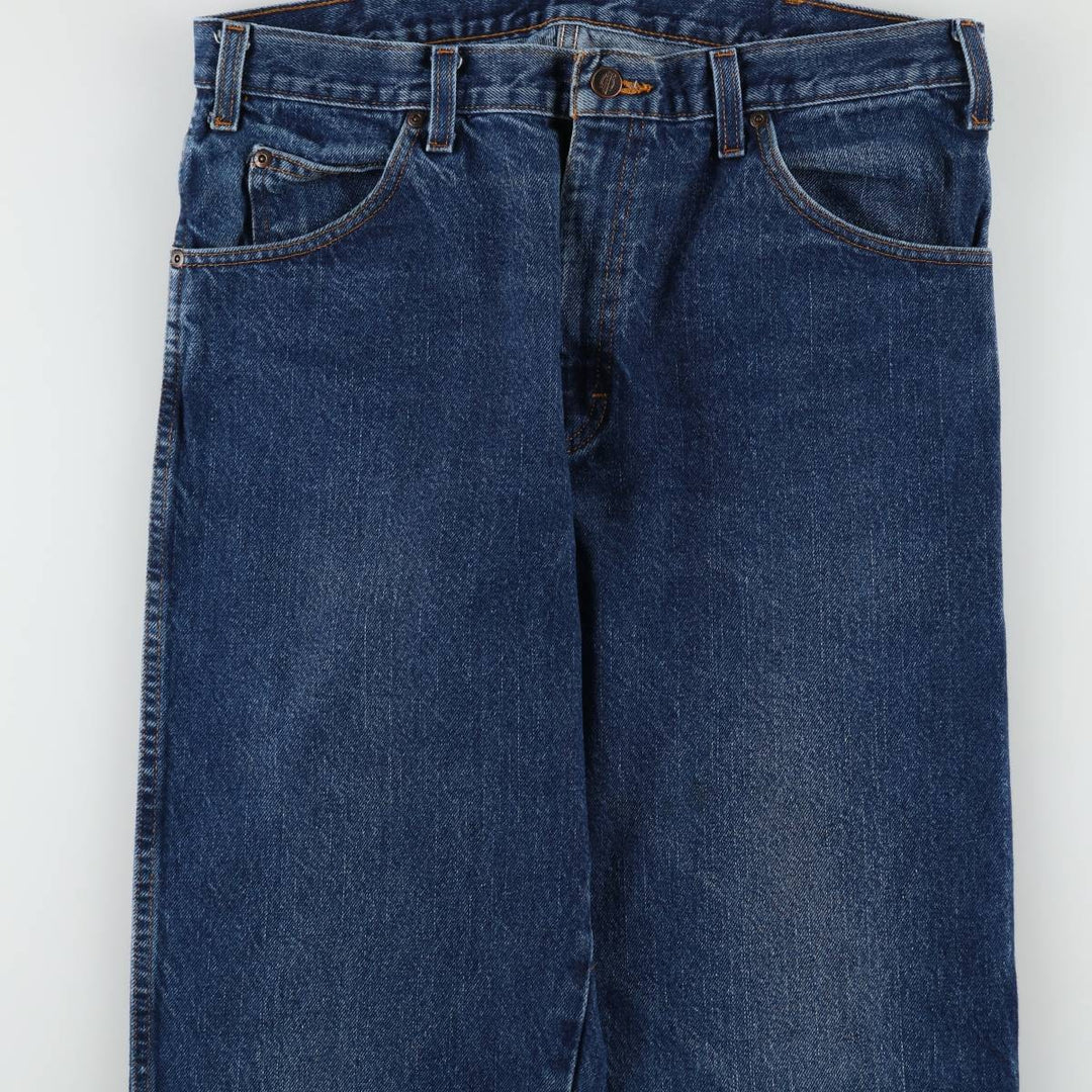 Dickies Straight Denim Pants for Men, W35 cotton navy blue type Vintage Second Hand