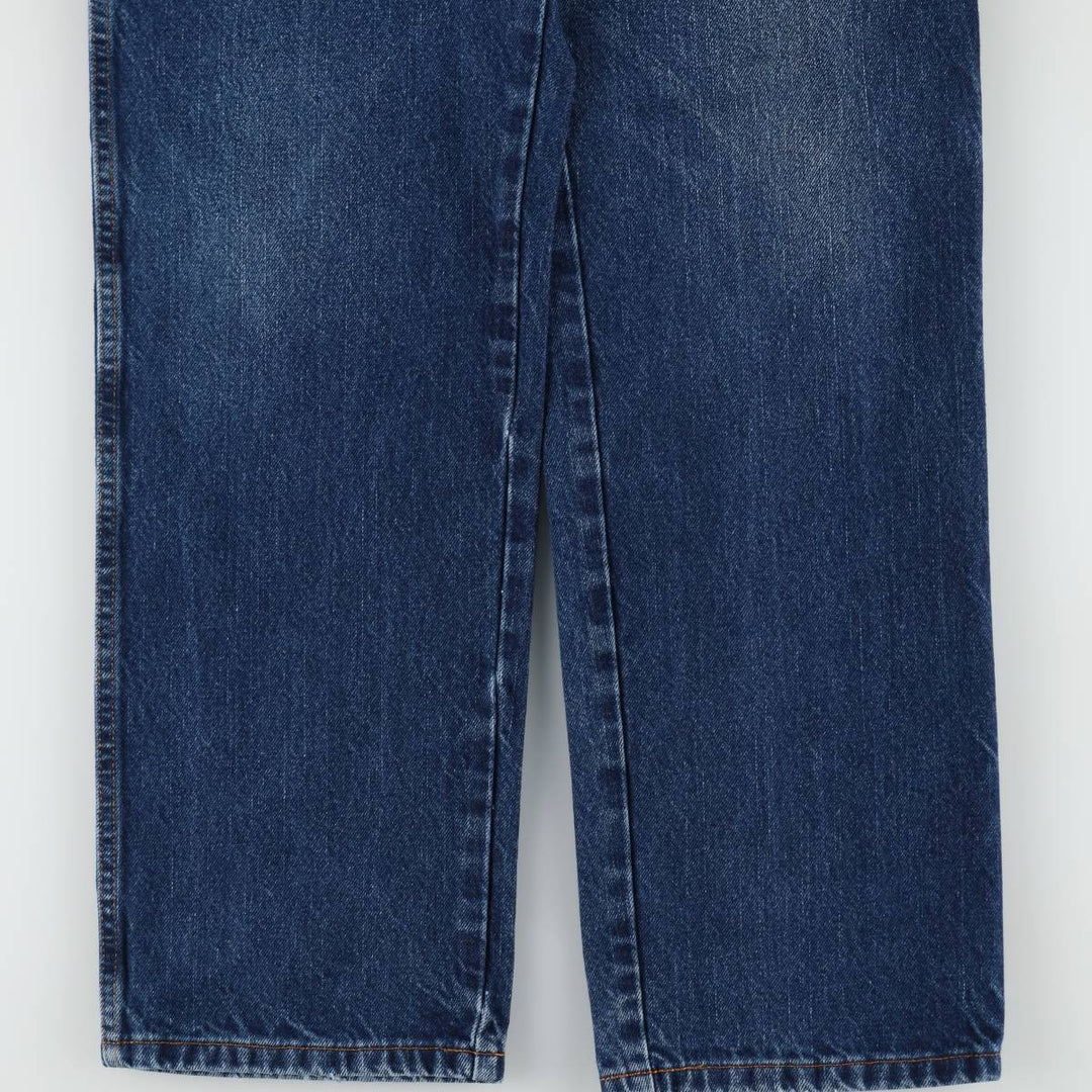 Dickies Straight Denim Pants for Men, W35 cotton navy blue type Vintage Second Hand