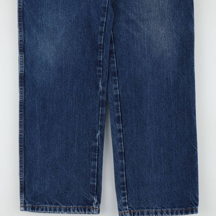 Dickies Straight Denim Pants for Men, W35 cotton navy blue type Vintage Second Hand