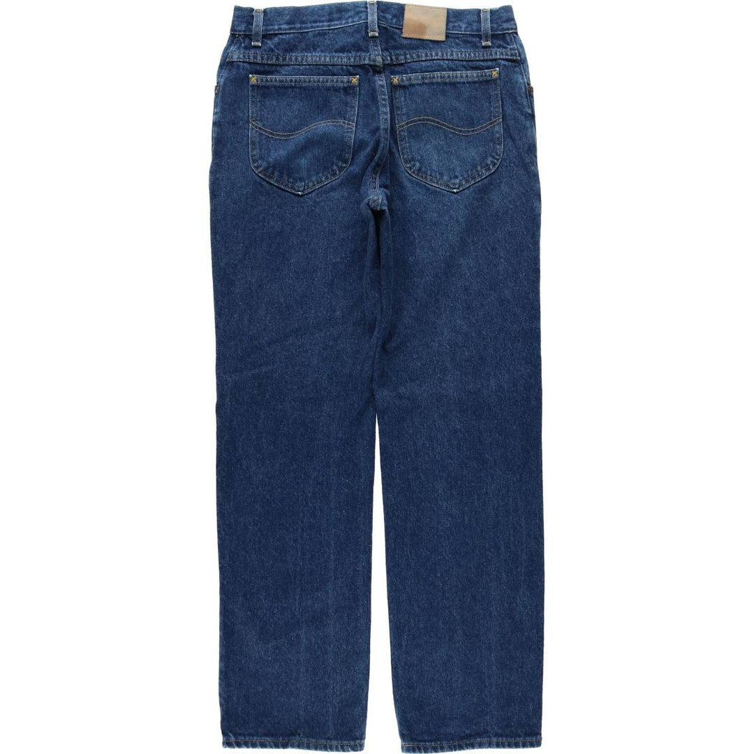 ~90'S Lee 200 Straight Denim Pants, Made in USA, Men's W31 (approx.), Vintage cotton navy blue type Vintage Second Hand