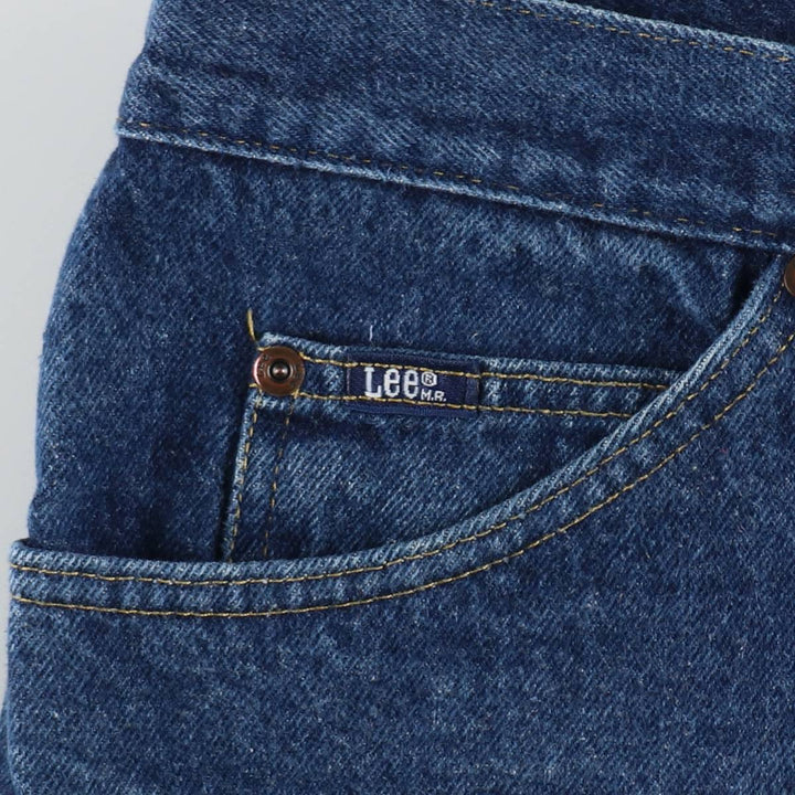 ~90'S Lee 200 Straight Denim Pants, Made in USA, Men's W31 (approx.), Vintage cotton navy blue type Vintage Second Hand