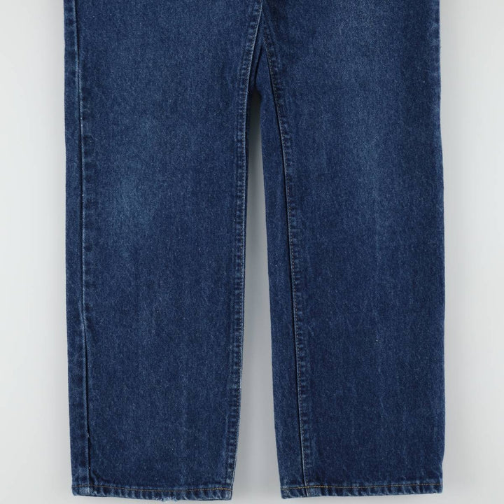 ~90'S Lee 200 Straight Denim Pants, Made in USA, Men's W31 (approx.), Vintage cotton navy blue type Vintage Second Hand