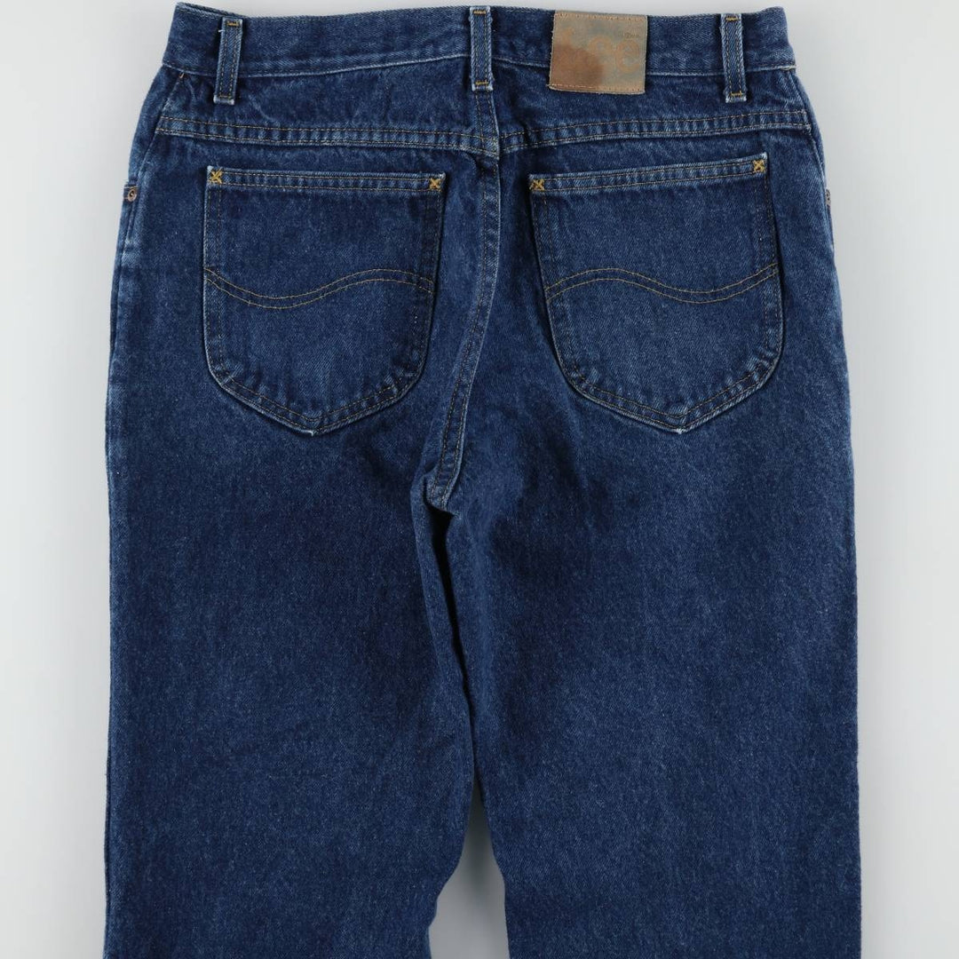 ~90'S Lee 200 Straight Denim Pants, Made in USA, Men's W31 (approx.), Vintage cotton navy blue type Vintage Second Hand