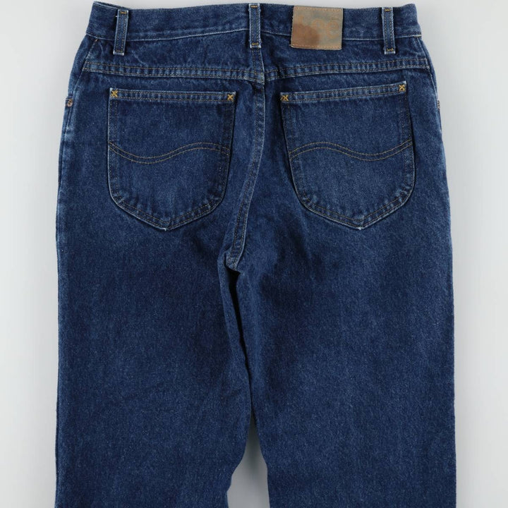 ~90'S Lee 200 Straight Denim Pants, Made in USA, Men's W31 (approx.), Vintage cotton navy blue type Vintage Second Hand