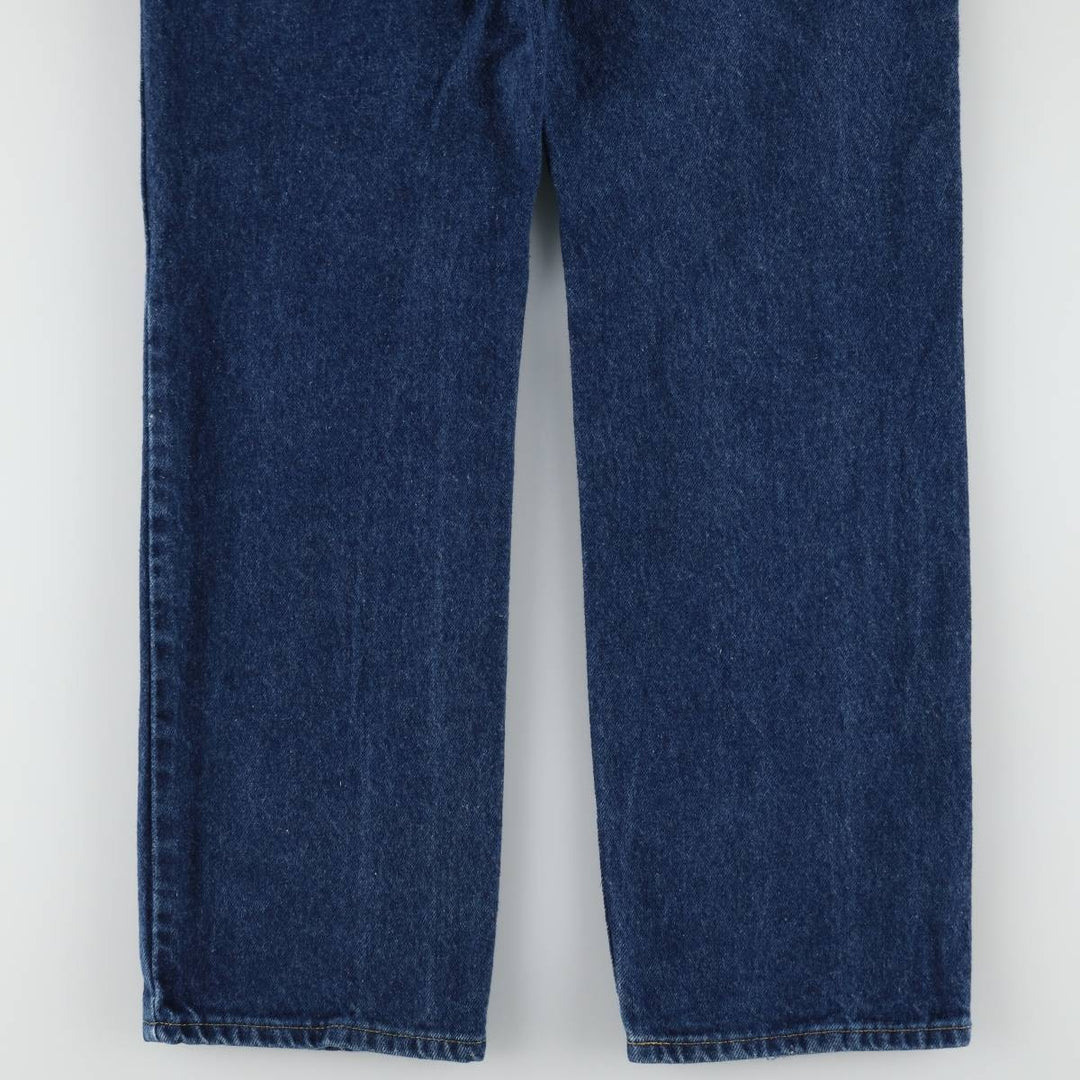 ~90'S Lee 200 Straight Denim Pants, Made in USA, Men's W31 (approx.), Vintage cotton navy blue type Vintage Second Hand