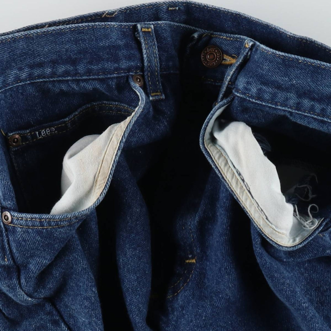~90'S Lee 200 Straight Denim Pants, Made in USA, Men's W31 (approx.), Vintage cotton navy blue type Vintage Second Hand