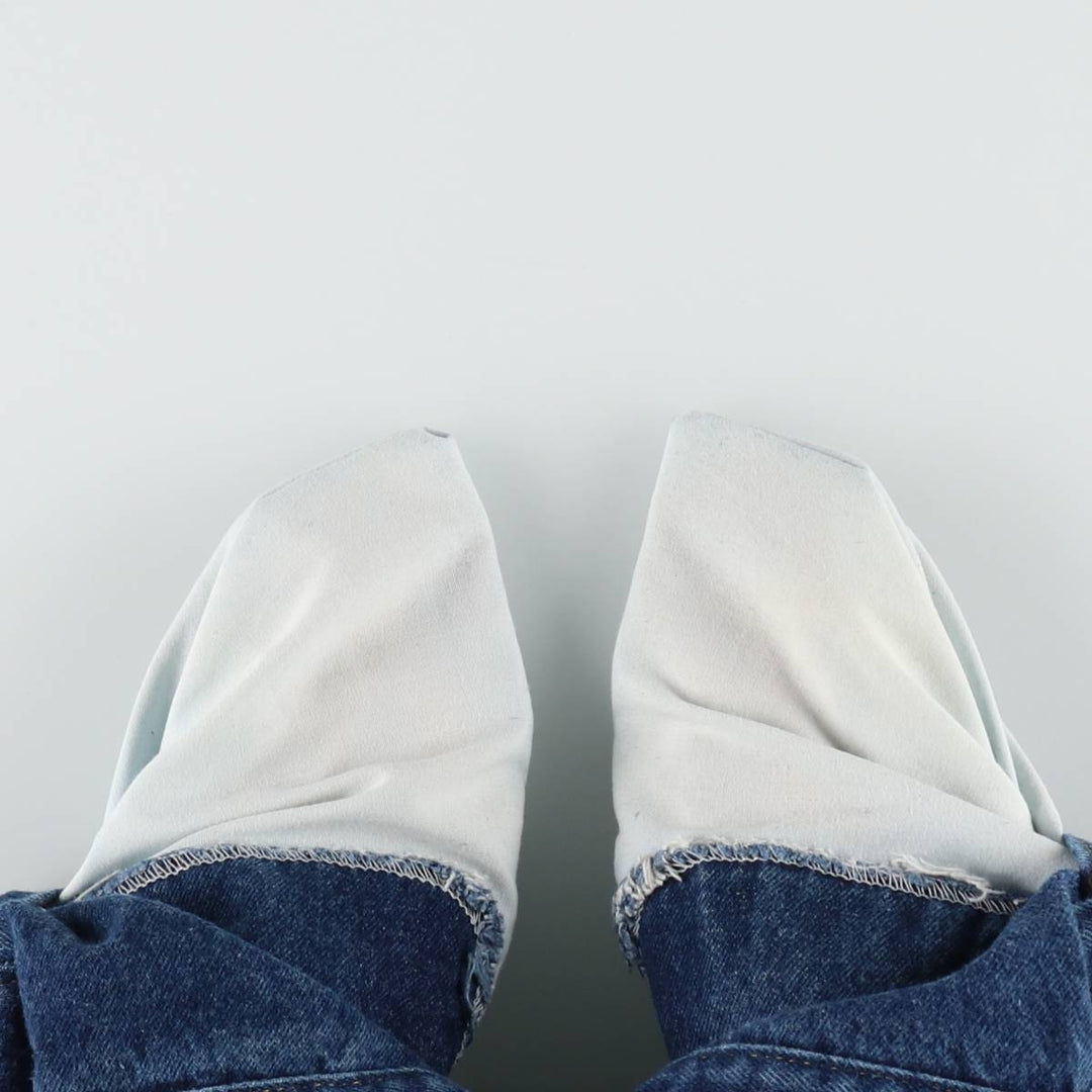 ~90'S Lee 200 Straight Denim Pants, Made in USA, Men's W31 (approx.), Vintage cotton navy blue type Vintage Second Hand