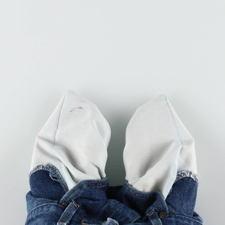 ~90'S Lee 200 Straight Denim Pants, Made in USA, Men's W31 (approx.), Vintage cotton navy blue type Vintage Second Hand