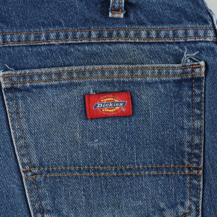 Dickies Straight Denim Pants for Men, W33 equivalent cotton blue type Vintage Second Hand