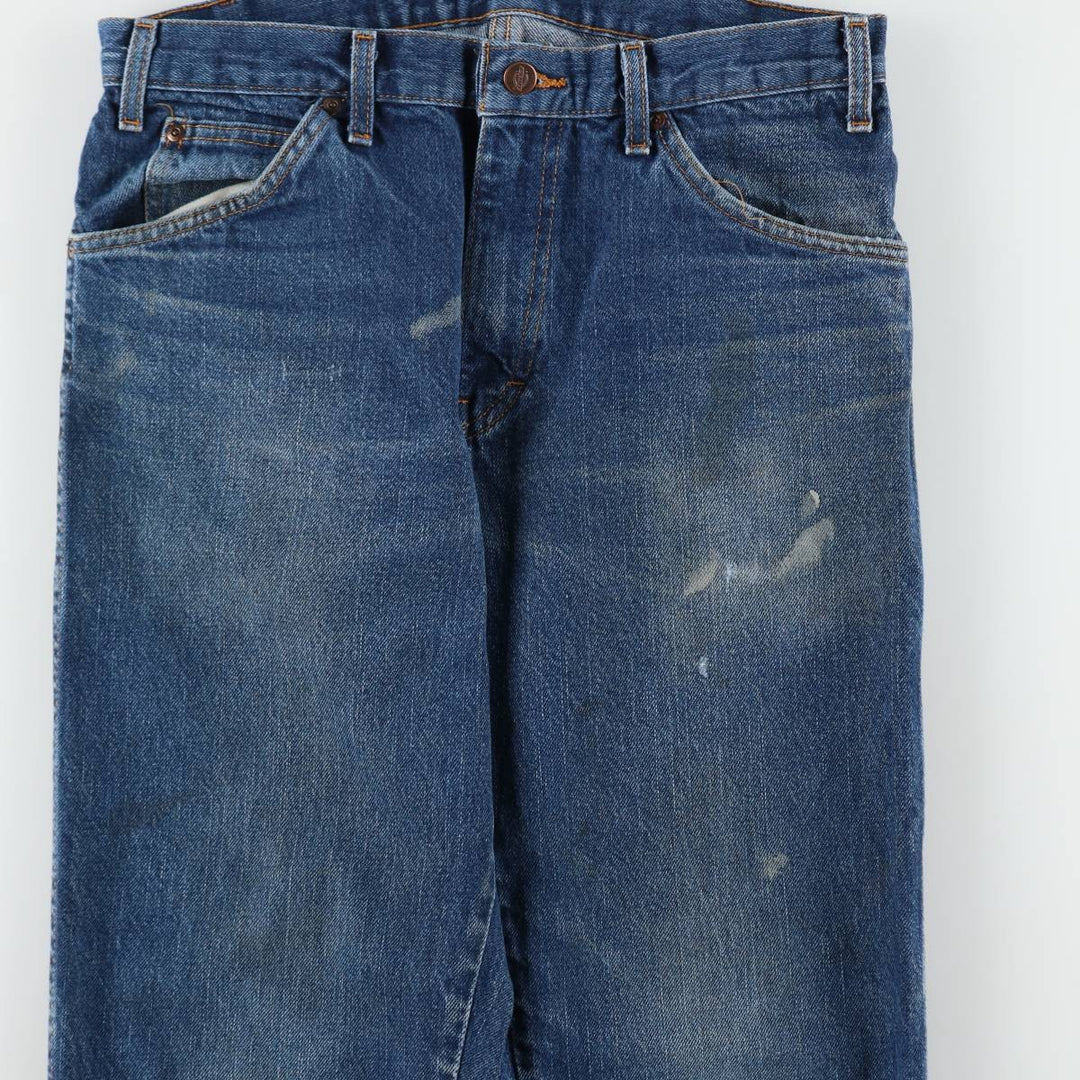 Dickies Straight Denim Pants for Men, W33 equivalent cotton blue type Vintage Second Hand