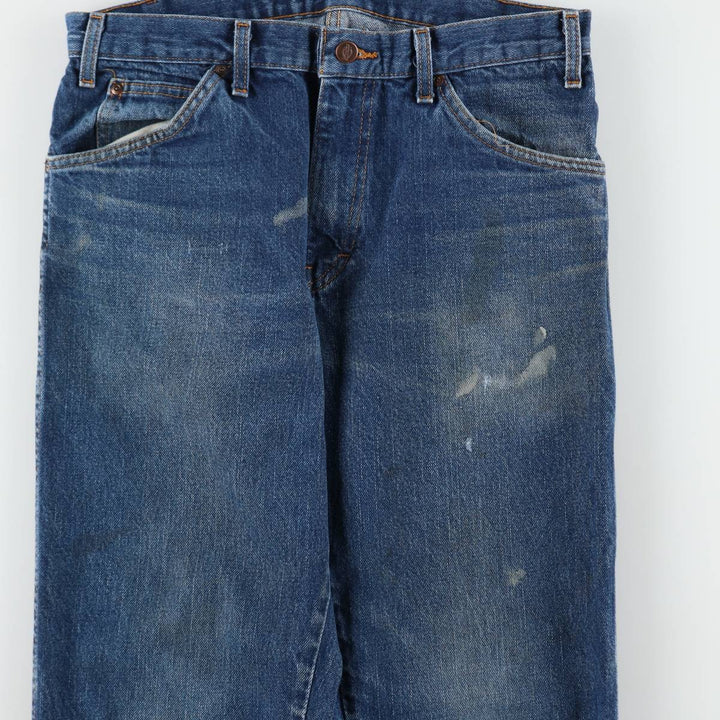 Dickies Straight Denim Pants for Men, W33 equivalent cotton blue type Vintage Second Hand