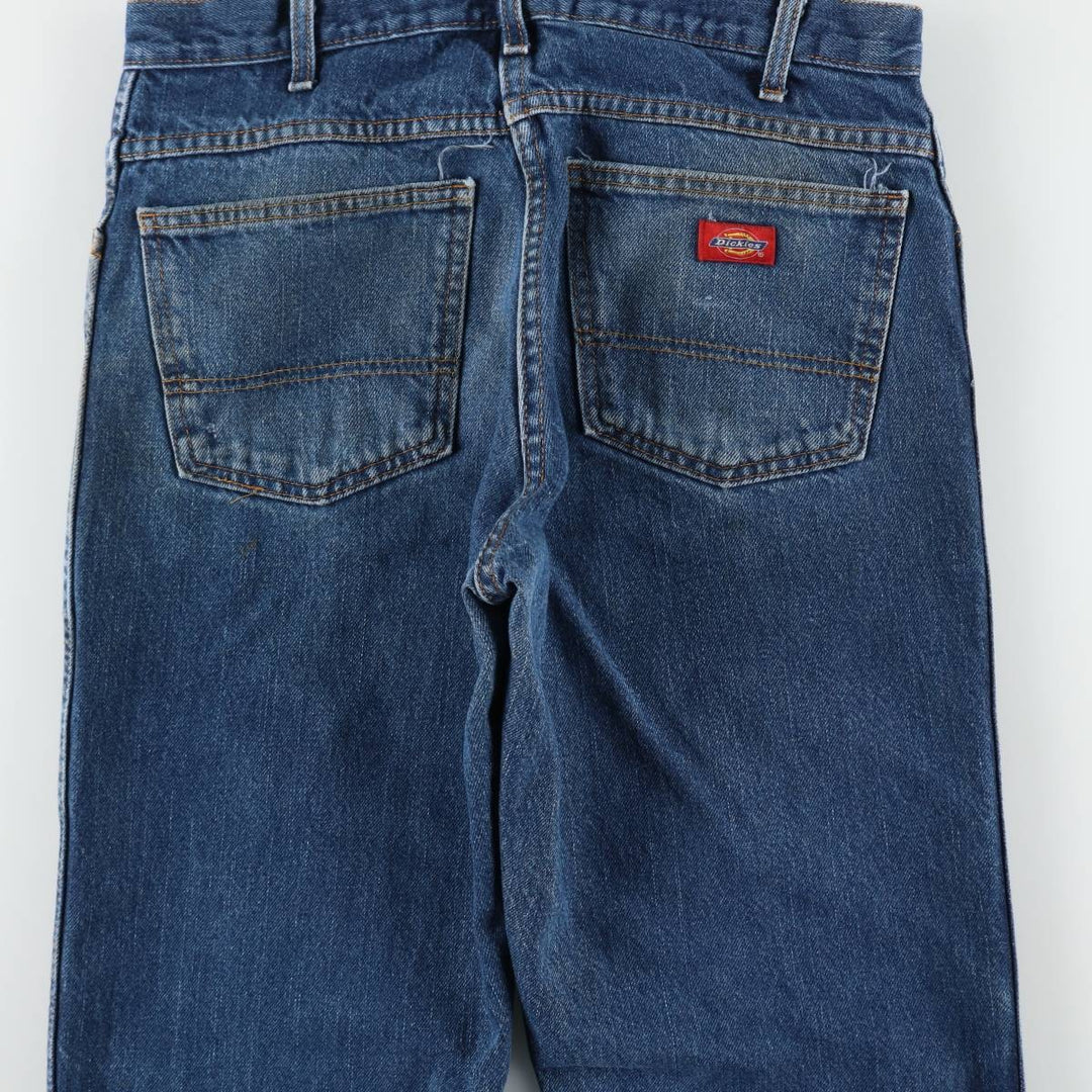Dickies Straight Denim Pants for Men, W33 equivalent cotton blue type Vintage Second Hand