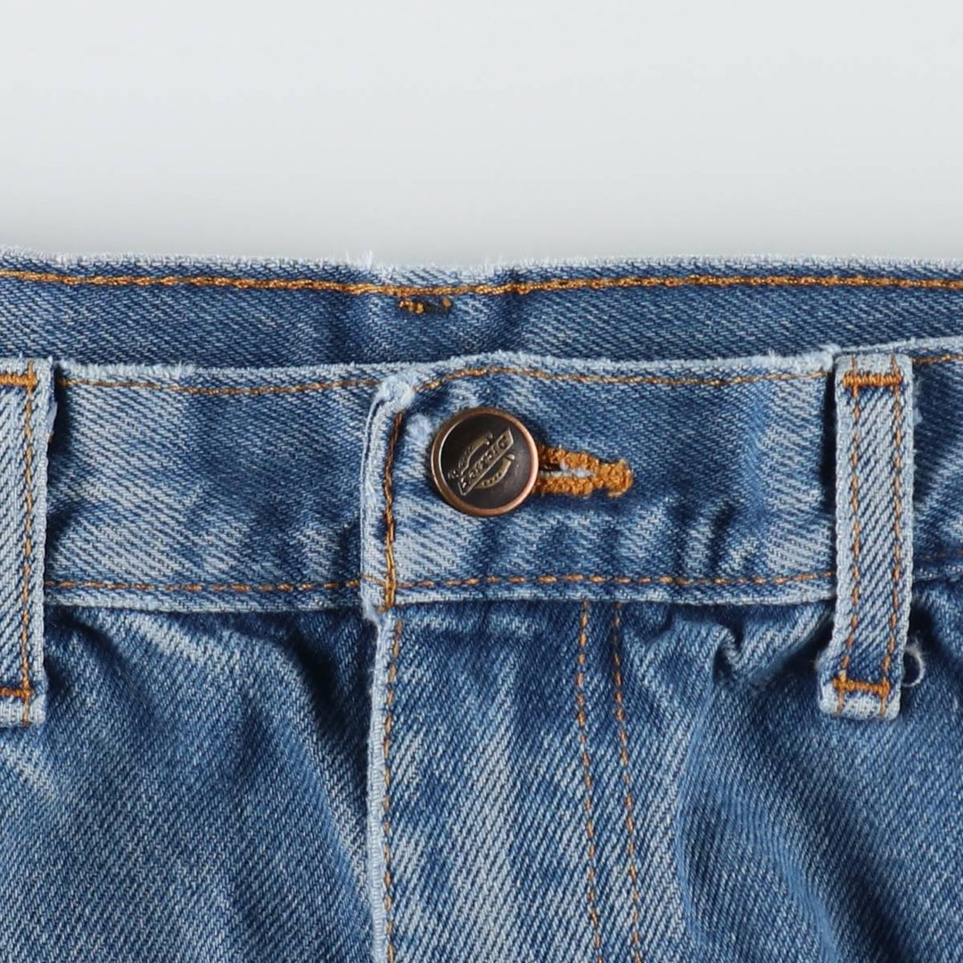 Dickies Regular Fit Straight Denim Pants, Men's, Size W33 cotton blue type Vintage Second Hand