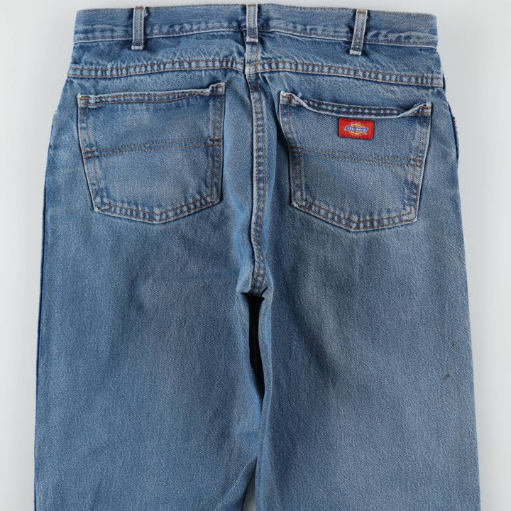 Dickies Regular Fit Straight Denim Pants, Men's, Size W33 cotton blue type Vintage Second Hand